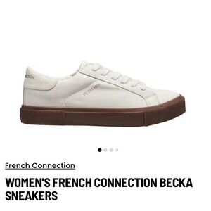 NWT WOMEN'S FRENCH CONNECTION BECKA SNEAKERS Size 7.5